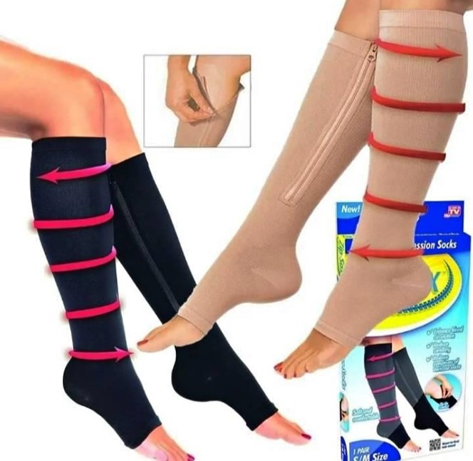 Medias De Compresion Anti Varices Unisex